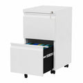 Aktenschrank – 51 × 39 × 71 cm, mit Schubladen, mit Rollen