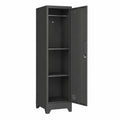 Metallschrank – 150 × 38 × 38 cm, Schwarz