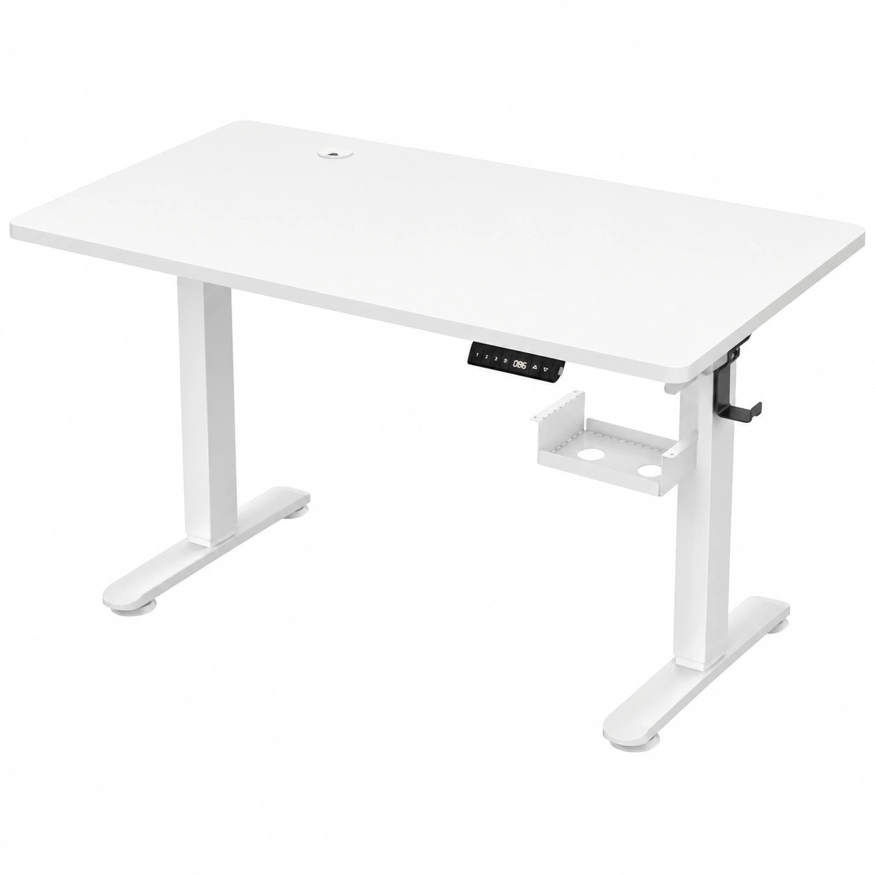 Schreibtisch – 140 × 70 cm, höhenverstellbar, elektrisch, für Büro