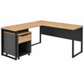Tisch – 8-teilig, 197 cm, aus Eichenholz