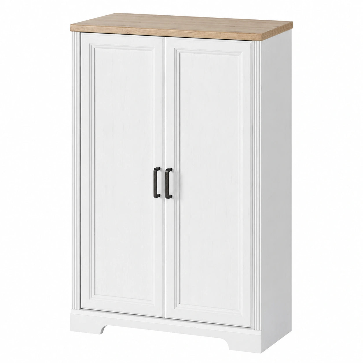 Aktenschrank – 86 × 127 × 38 cm, Landhausstil, aus Eichenholz, Artisan-Eiche