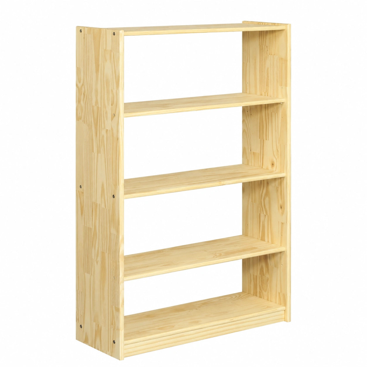 Regal – aus Massivholz und Kiefernholz, Naturfarben