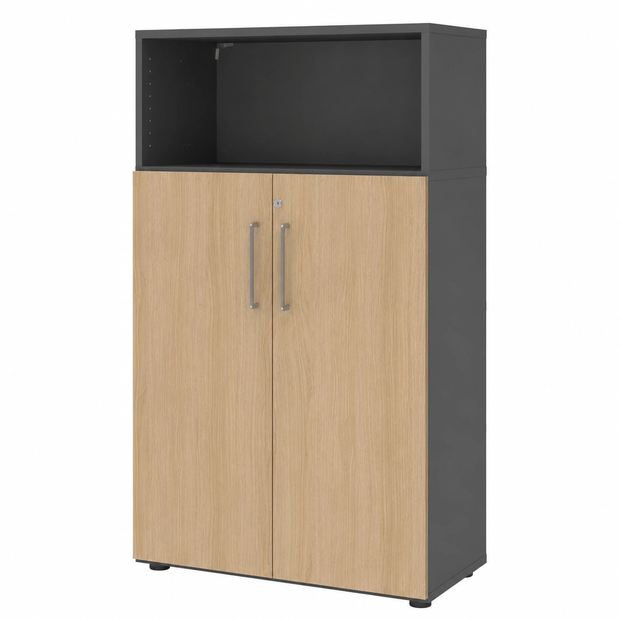 Aktenschrank – modular, aus Eichenholz