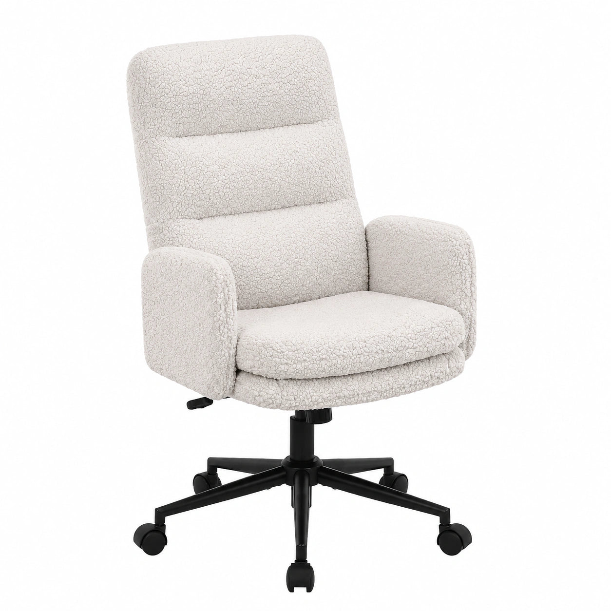 Stuhl – mit Rückenlehne, Creme